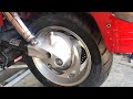 How to Remove and Replace the Rear Wheel on a VTX