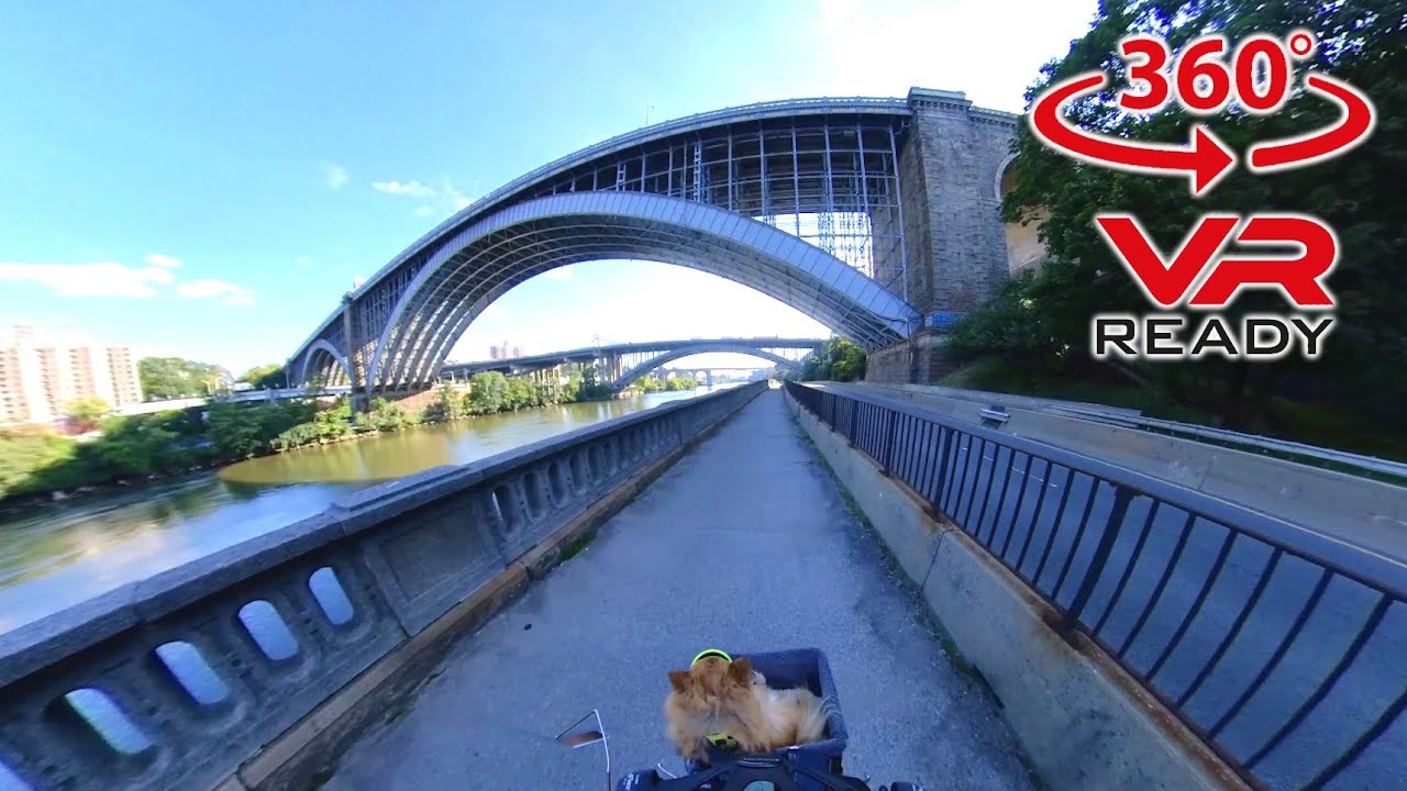 VR 360° NYC Virtual Cycling - Washington Heights
