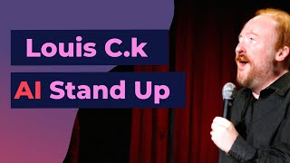 Louis C.K. Stand up routine...But it's AI.