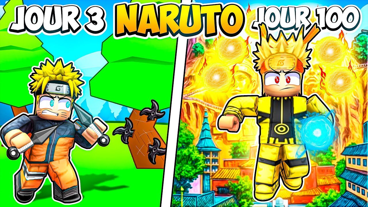 Survivre 100 Jours en Tant que NARUTO sur Brookhaven RP !