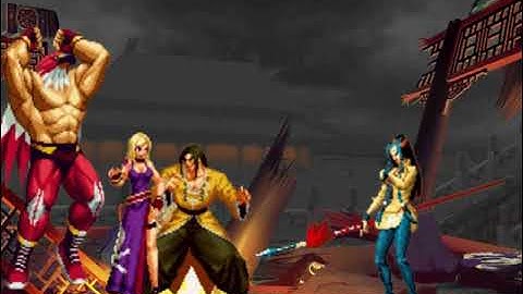 The King Of Fighters XI Official Teams - Mark Of The Wolves Team