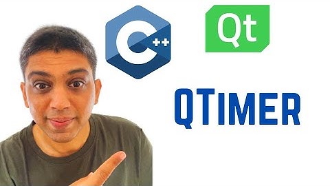 Qt Tutorials For Beginners - QTimer