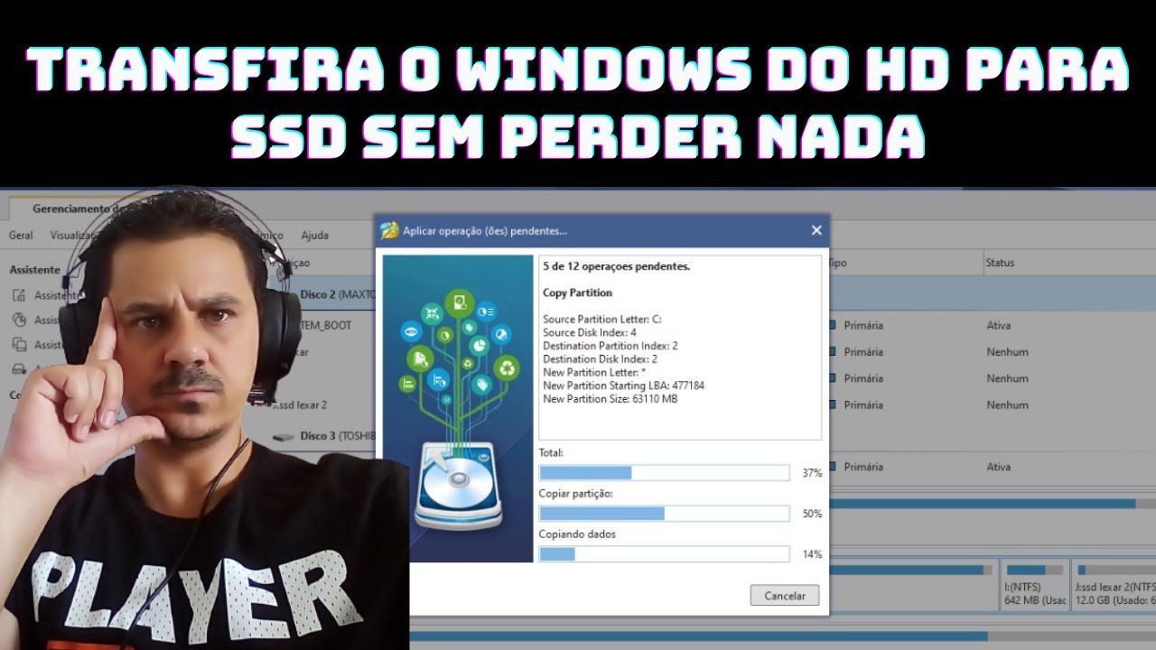 COMO CLONAR WINDOWS de HD PARA SSD FÁCIL. - YouTube