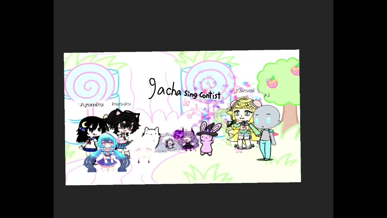 Gacha life singing contest