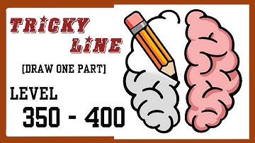 Tricky Line [Draw The Part] All Level 350-400 Walkthrough Solution
