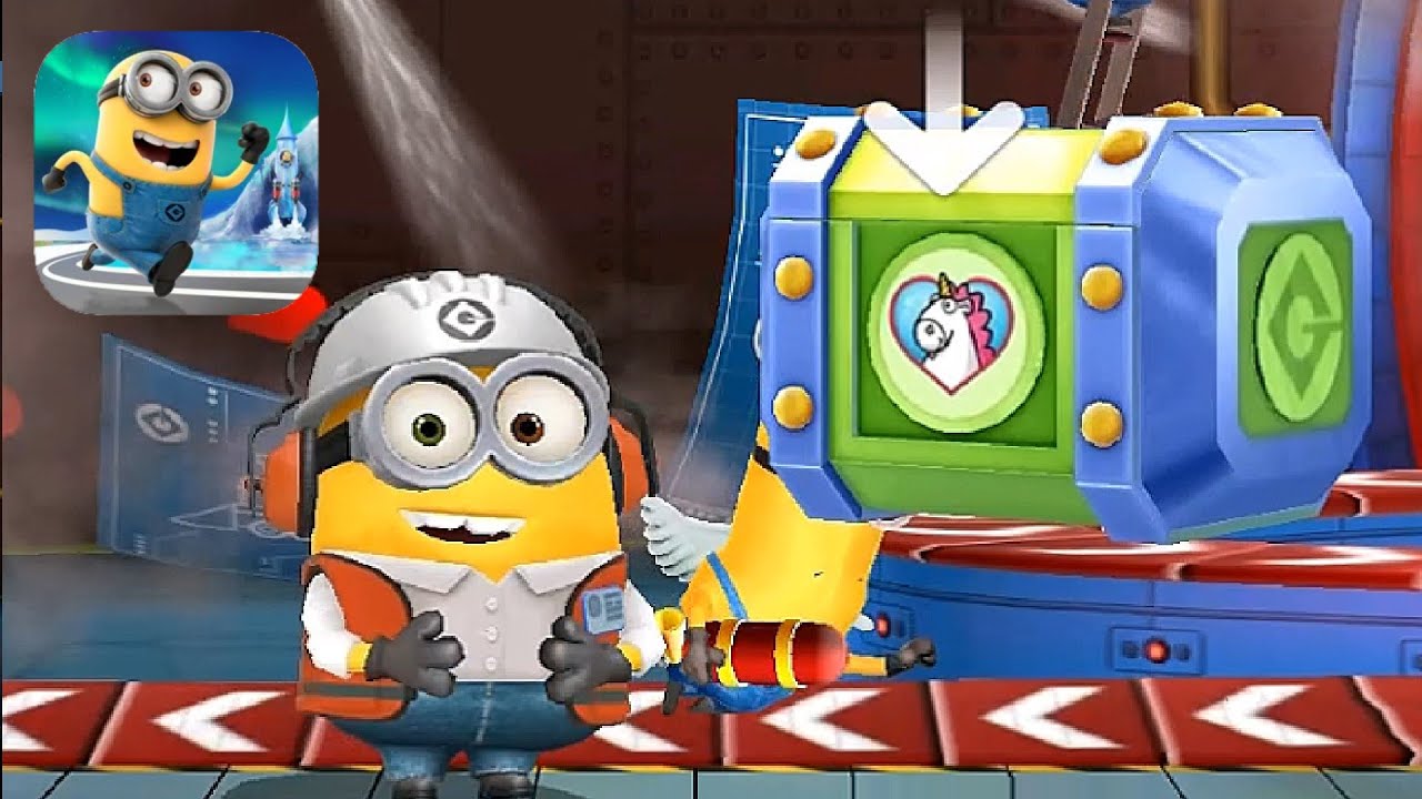 Minion rush Engineer Bob LOVELY TOYS special mission - YouTube
