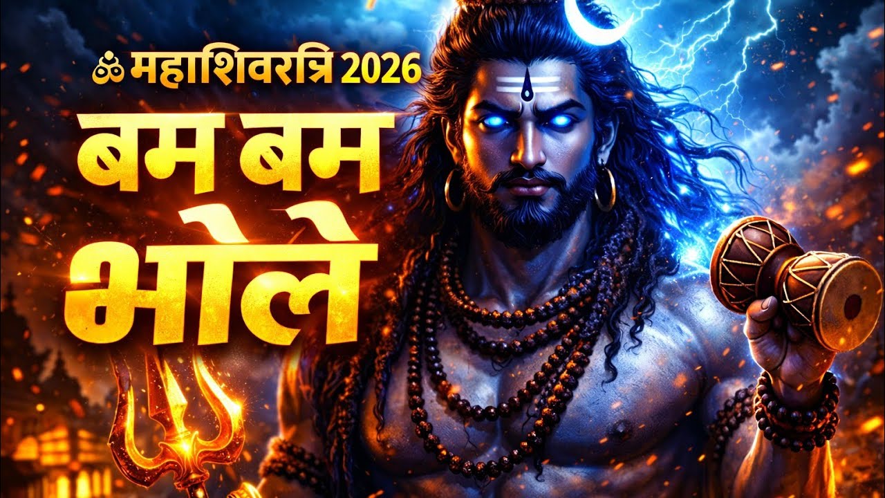 Mahashivratri Special Bhajan 2026 | बम बम भोले | हर हर महादेव | Shiv Bhakti Song