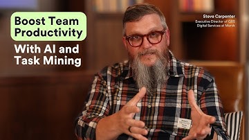 Merck + Mimica | How to increase productivity and cut costs using AI and task mining