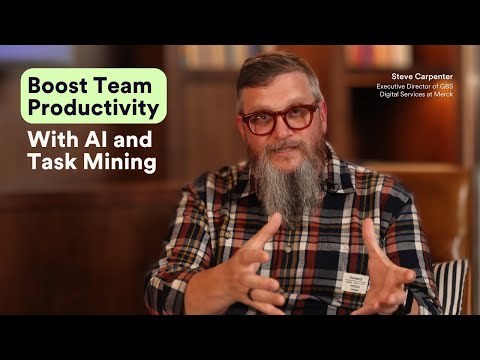 Merck + Mimica | How to increase productivity and cut costs using AI and task mining