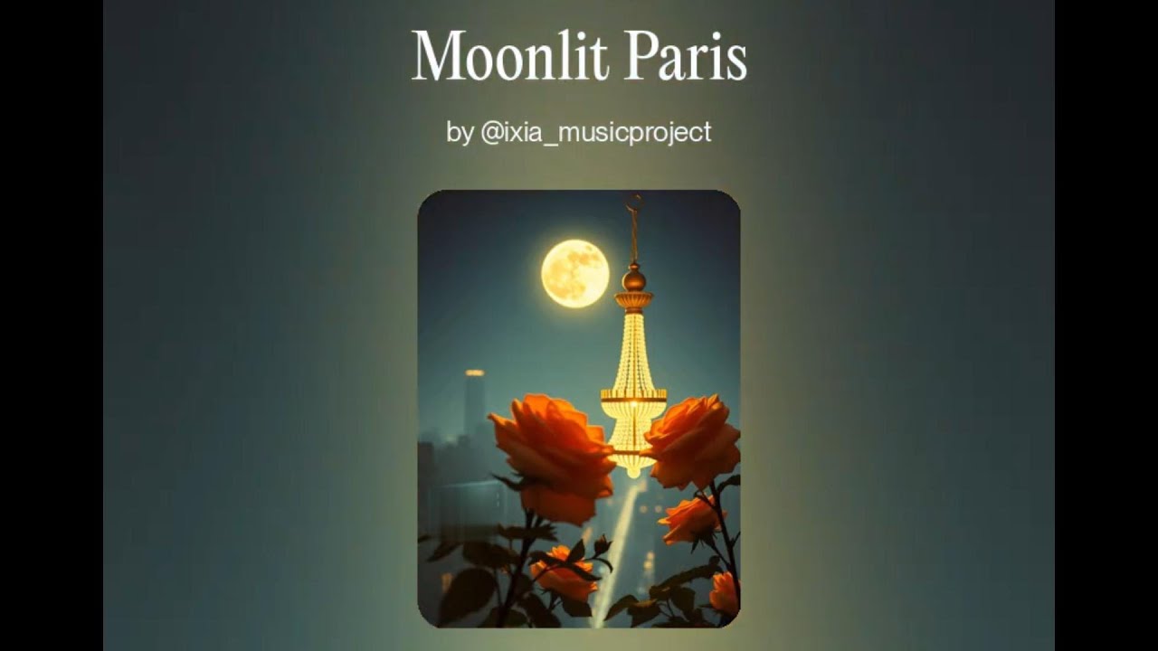 Moonlit Paris
