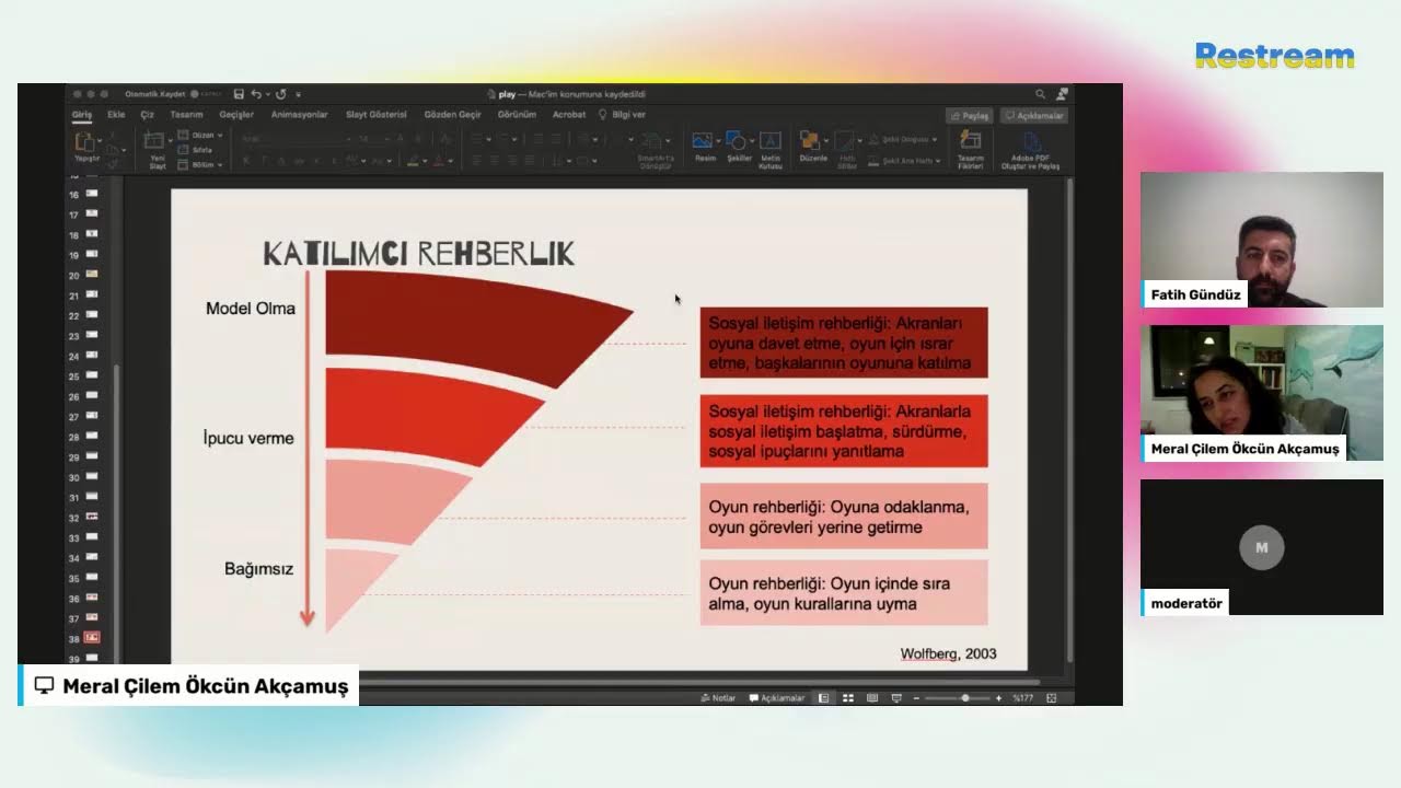 OSB Olan Küçük Çocuklardan Oyun Becerilerinin Desteklenmesi