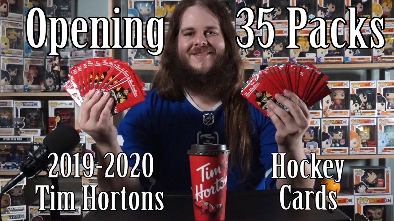 Opening 35 Packs of 2019/2020 Tim Hortons Hockey Cards!
