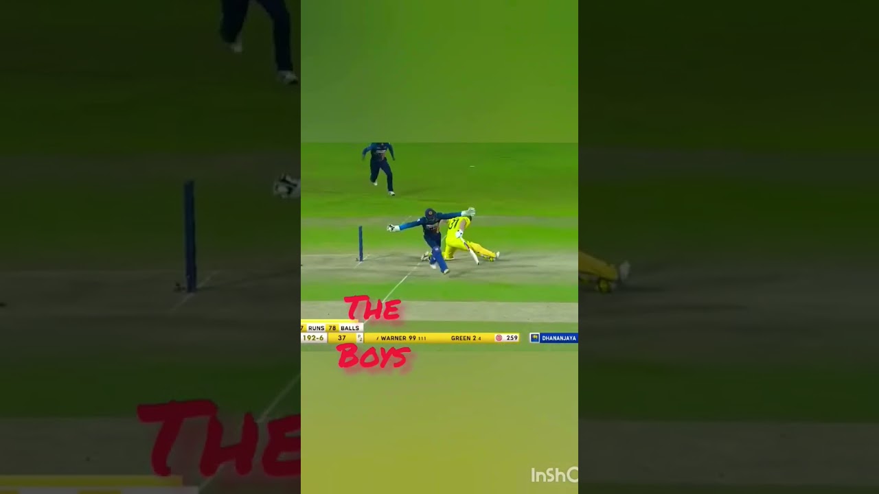 David Warner out from 99The boys 😎