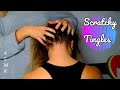 ASMR Scratching Combo on Scalp, Neck, Face, Ears, Back & Shoulders Scratch therapy - No talking