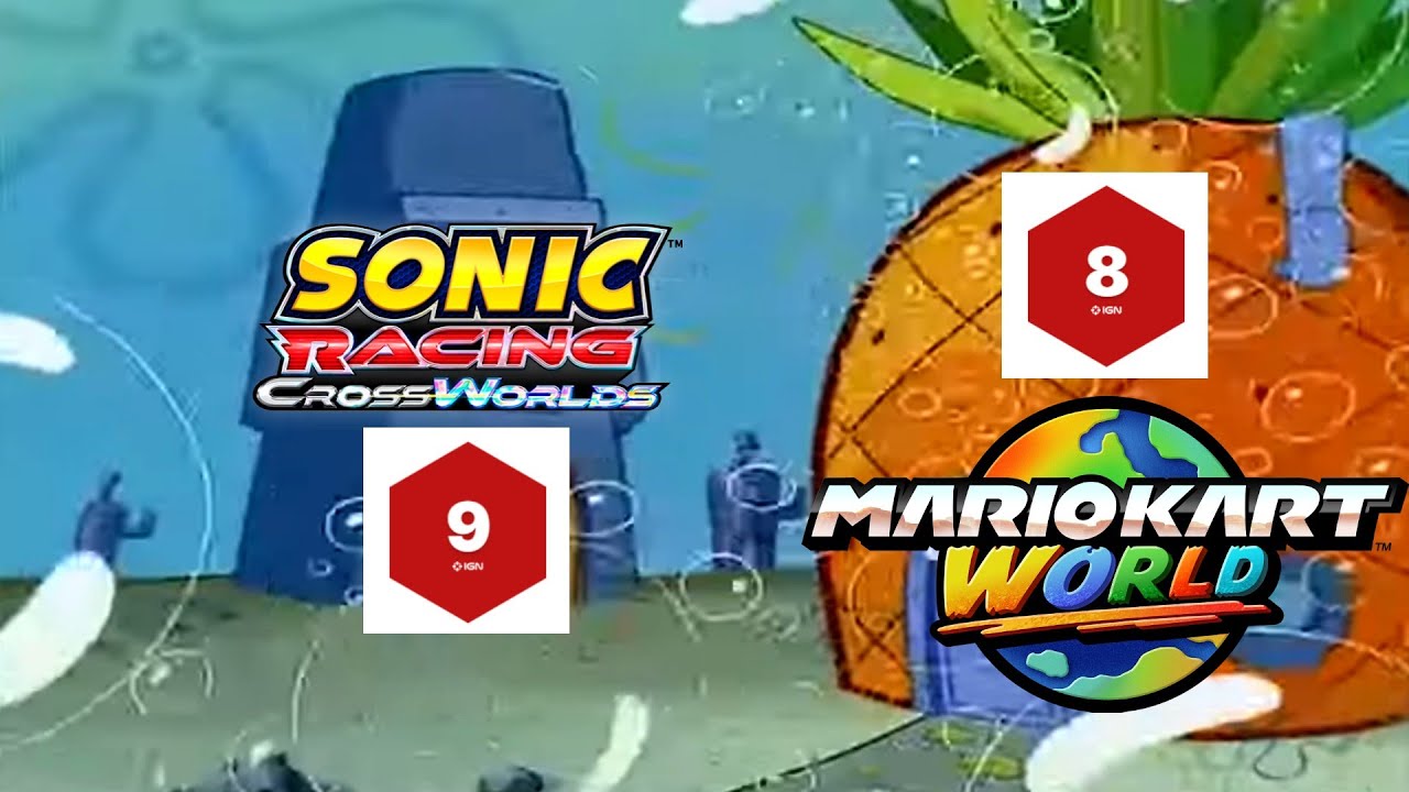 Sonic Racing CrossWorlds ОБЗОР в двух словах