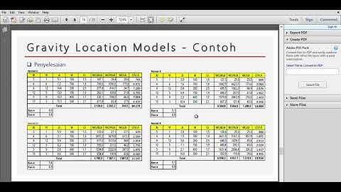GRAVITY LOCATION - SCM