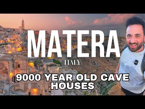 Video thumbnail: Matera: They've lived in caves for 9000 years!  Ancient Italian Cave Houses Incredible Food & Parkup