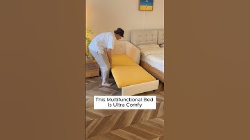 Space-Saving Comfort: Sofa & Bed in One!