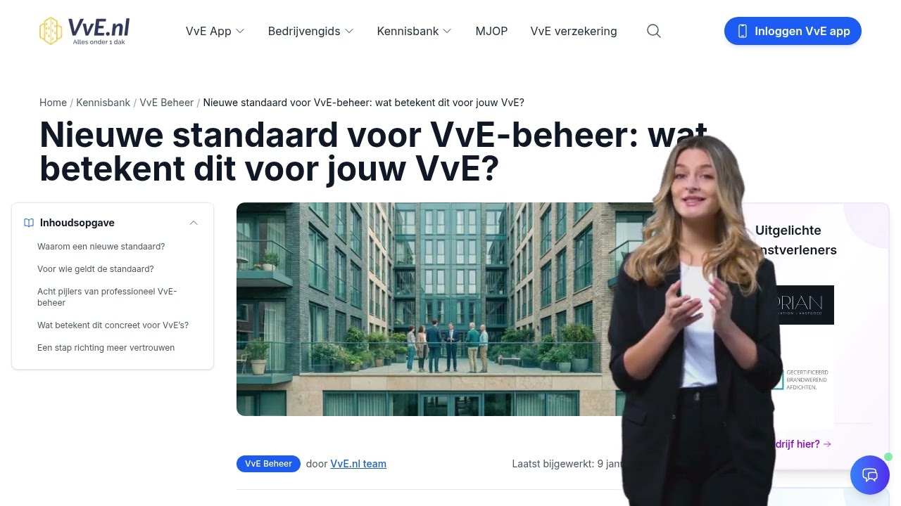 Nieuwe standaard voor VvE-beheer: wat betekent dit voor jouw VvE?