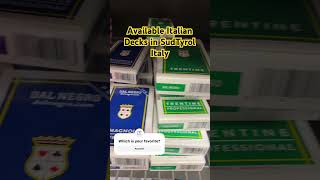 #italian #cards #games #boardgames ##tyrol   #saràperchétiamo