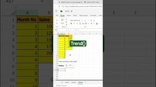 “Excel TREND Function Explained | Forecast Data & Predict Trends Easily”---