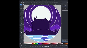 🔥 Simple Flat Vector with Inkscape #design #shorts #graphicdesign #vector #inkscape #short