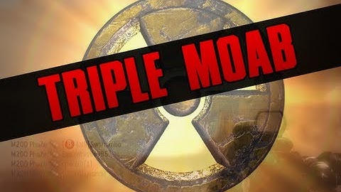 MW3 |  "TRIPLE MOAB GAMEPLAY"! |  3 M.O.A.B in 1 Game (MUST WATCH) "Modern Warfare 3 MOAB"