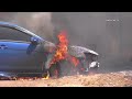 Structure Fire Destroys Home and Multiple Vehicles, Hesperia, CA