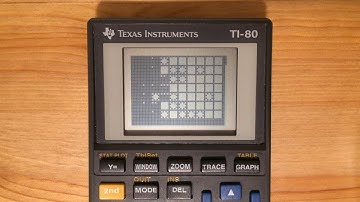 TI-80 Calculator - HaravaPlus - Minesweeper game Gameplay