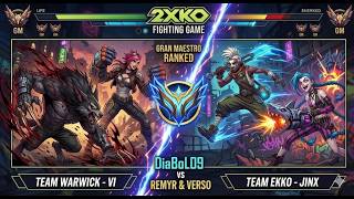 2XKO - Diabol09 (WW Vi DD) vs Verso/Remyr (Ekko Jynx TF)