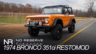 1974 Ford Bronco 351ci Restomod FOR SALE