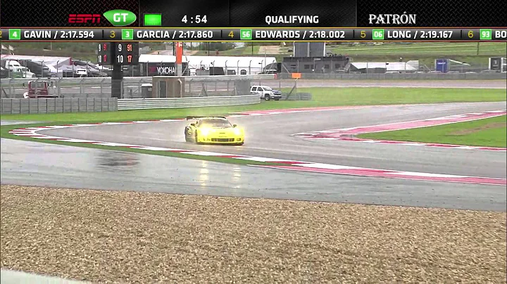 2013 COTA Qualifying - ALMS - Tequila Patron - ESPN - Sports Cars - Racing - USCC