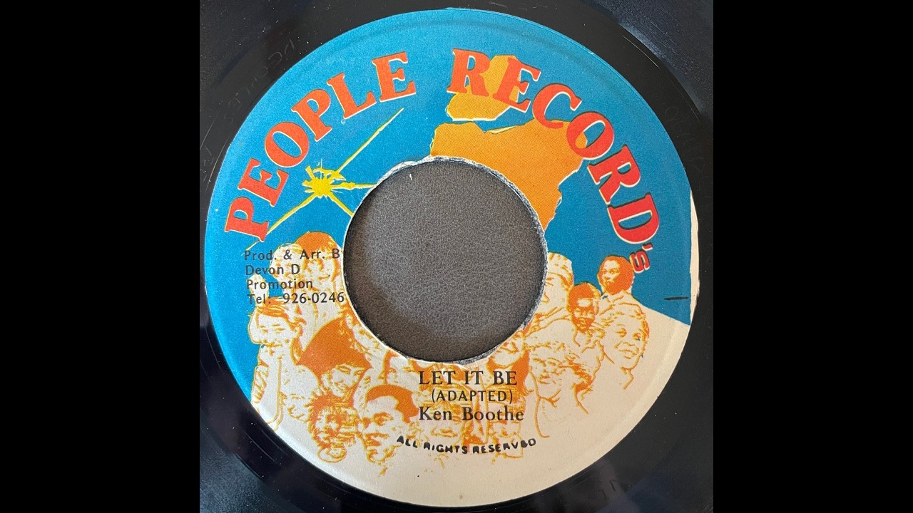 洋楽 Let It Be (DJ) / Ken Boothe & Zanda P Let It Be (DJ) / Ken Boothe & Zanda P 7inch | 噂のレゲエ倉庫