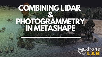 Combining Drone Lidar with Photogrammetry in Metashape