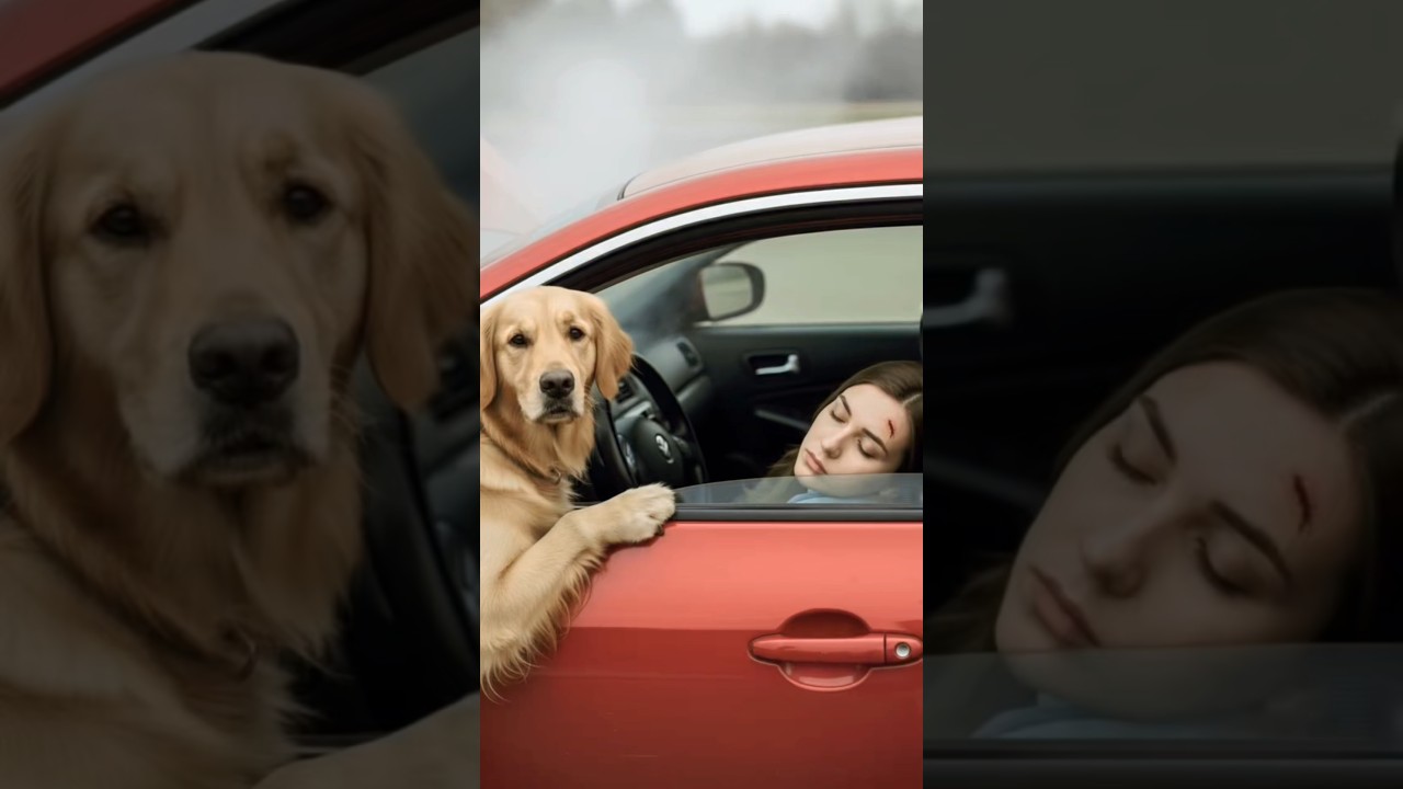 Golden retriever saved car crash victims 