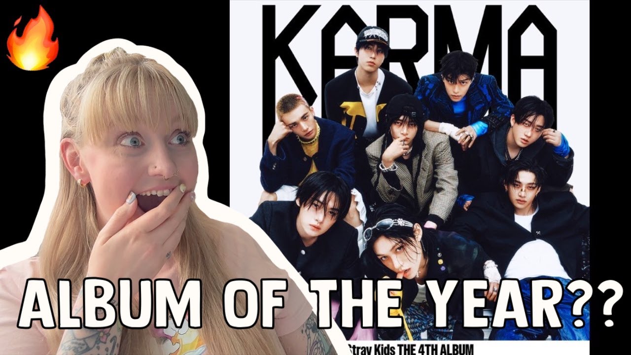 let's listen to the stray kids 'KARMA' album! [spoiler: it SLAPS]