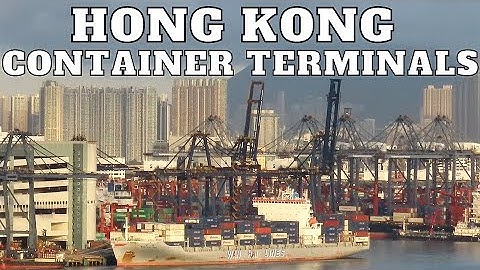 Hong Kong Container Terminals [4K]