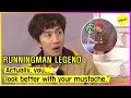 [RUNNINGMAN] &quot;Actually, you...&quot; &quot;look better with your mustache.&quot; (ENGSUB)