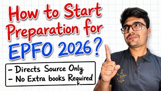 EPFO 2026 is Coming !!! 😶🌫️ Howww to Startt preparation ???? Concrete Prep Plan for you 🔥