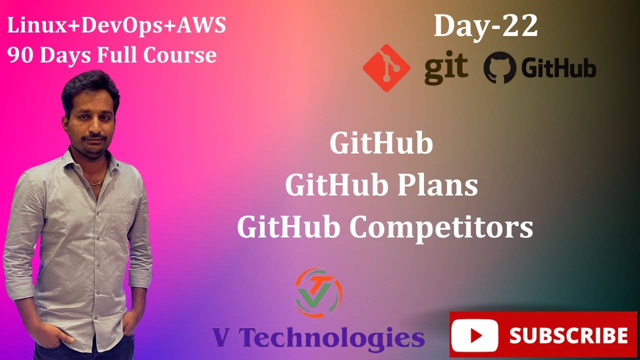 Day_22 || AWS DevOps 90 Days course || Git | GitHub | NagiReddy || VTechnologies