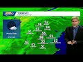 Video: Comfortable weekend before humidity returns