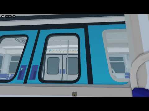 MF 77 ride from Rouzelem to Olympus Square on the modernized Line 2 in Roblox' Automatic Subway!