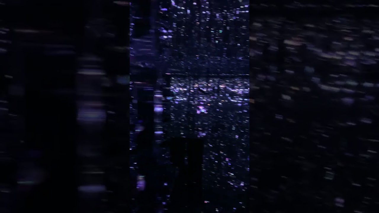 麻布台ヒルズチームラボボーダレスTeamLab⭐️マイクロコスモスmicrocosmoses wobbling light and environmental light