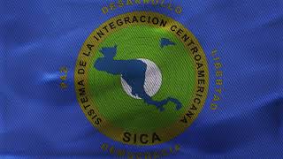 Central American Integration System Flag Waving | 4K Ultra HD | 5 Minutes( No Copyright )