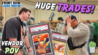 This Pokemon Trade Was DIFFICULT! Front Row Card Show Portland Vendor POV Day 2