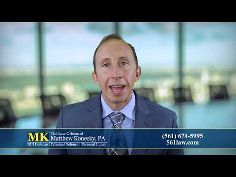 The Law Offices of Matthew Konecky, Palm Beach County, FL Introduction Video