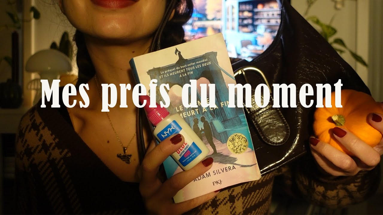 ASMR | Mes prefs du moment (objets, livres, vêtements, make up, films/séries...) 🎃