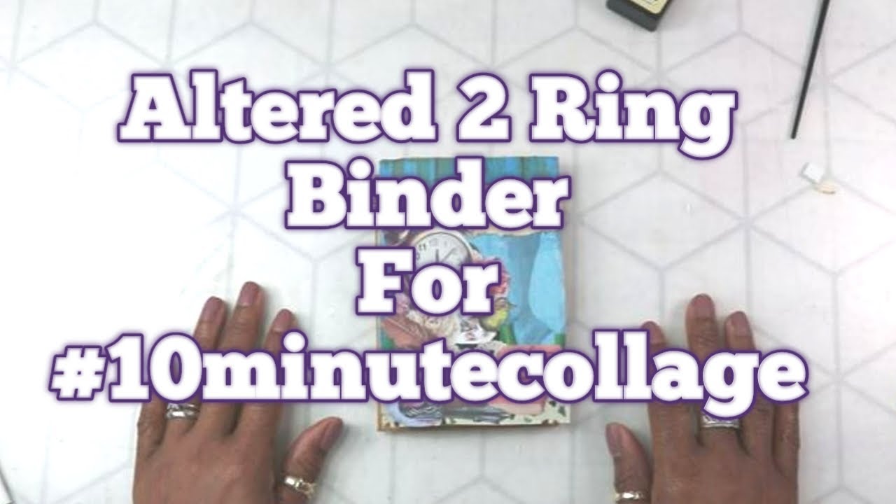 Altered 2 Ring Binder For The 