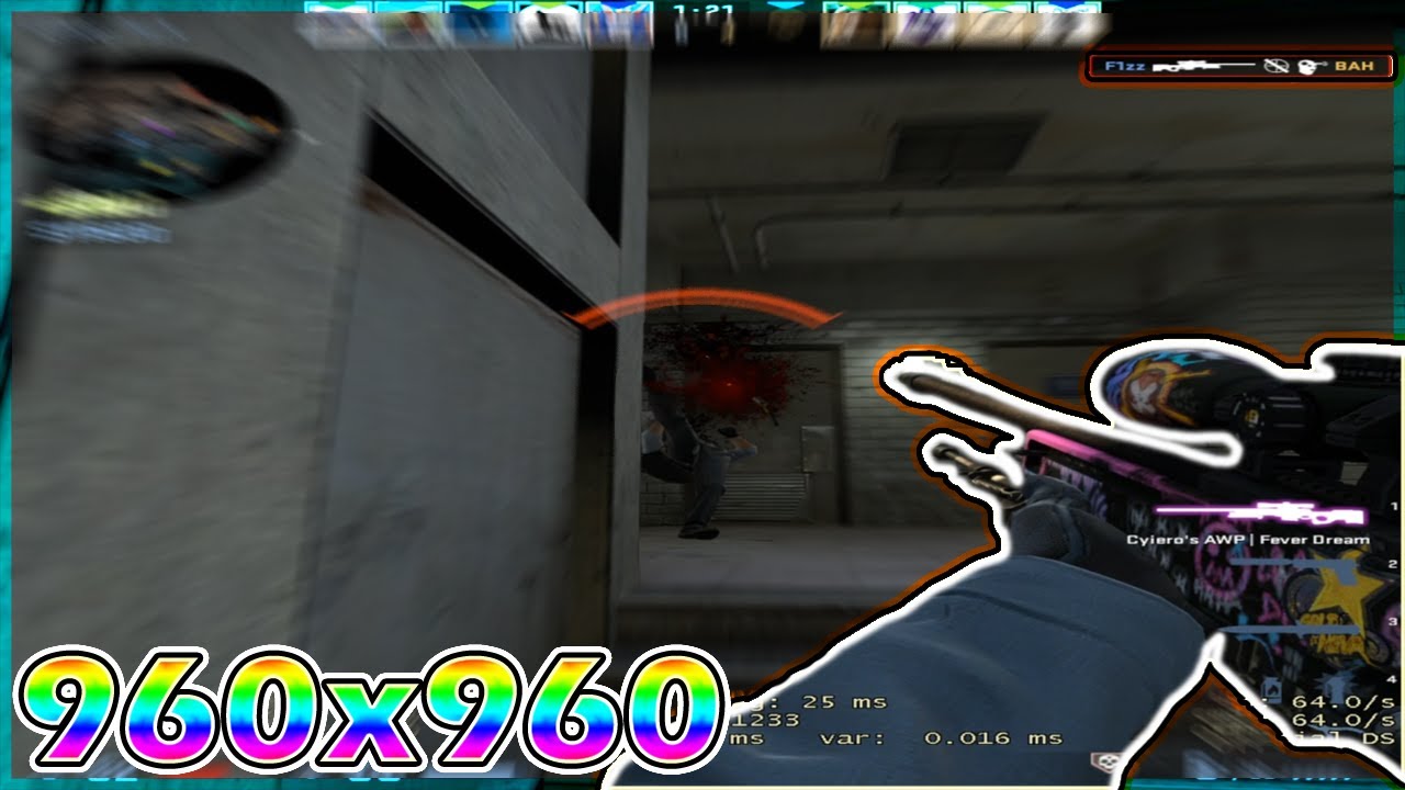 NEW GOD RESOLUTION 960x960 stretched in CSGO