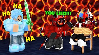 I Pretended To TRAP Myself To Get REVENGE, But THIS HAPPENED... (ROBLOX BEDWARS)